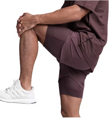 2 PACK MENS ATHLETIC SHORTS
