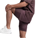 2 PACK MENS ATHLETIC SHORTS