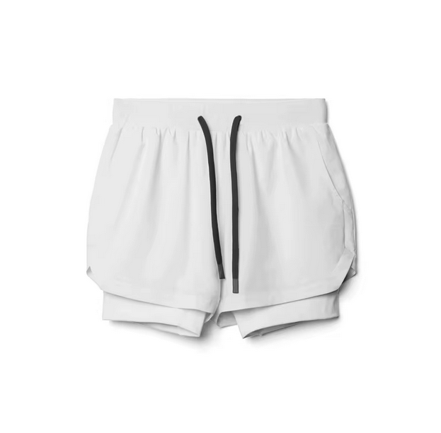 2 PACK MENS ATHLETIC SHORTS