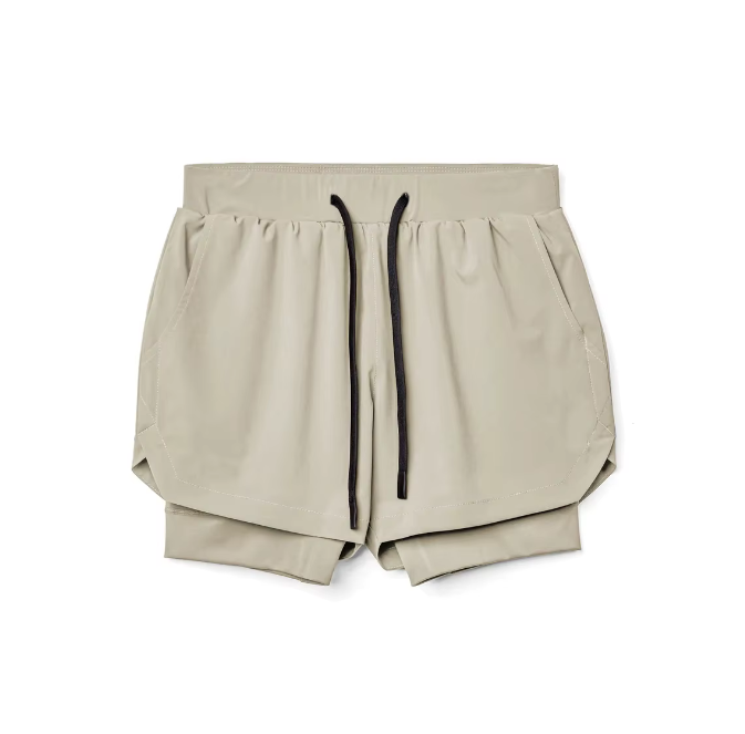2 PACK MENS ATHLETIC SHORTS