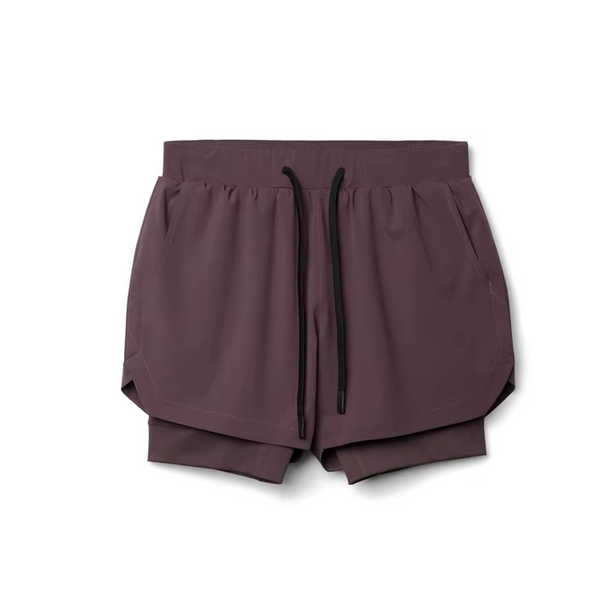 2 PACK MENS ATHLETIC SHORTS