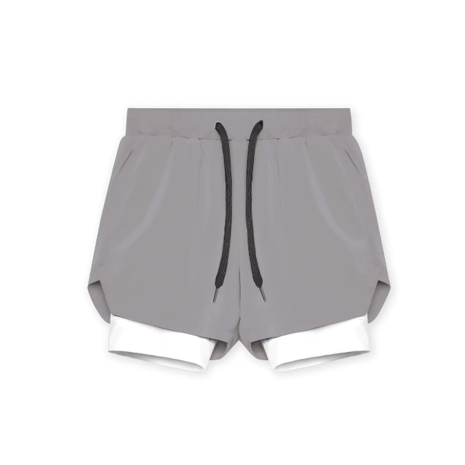2 PACK MENS ATHLETIC SHORTS
