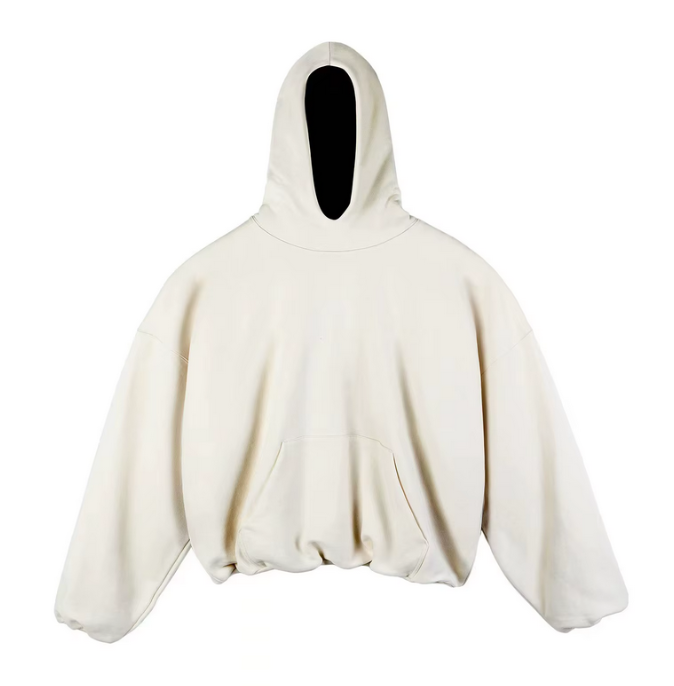 PEEP CROPPED HOODIE