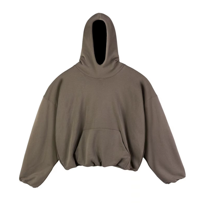 PEEP CROPPED HOODIE