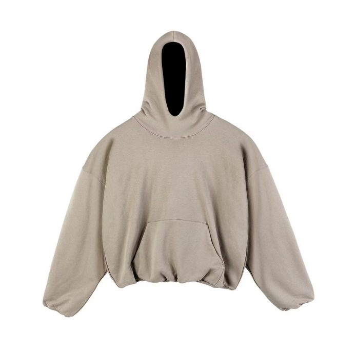 PEEP CROPPED HOODIE