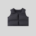 CROPPED PUFFER VEST
