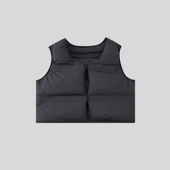 CROPPED PUFFER VEST
