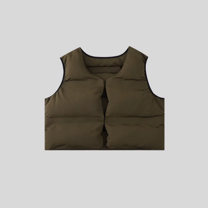 CROPPED PUFFER VEST