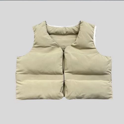 CROPPED PUFFER VEST
