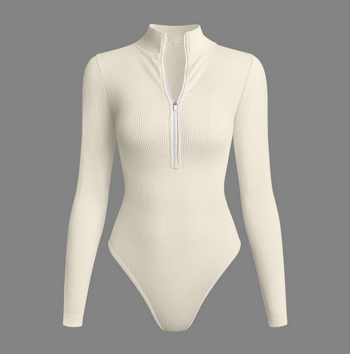 2 PACK LONG SLEEVE BODYSUIT ZIP