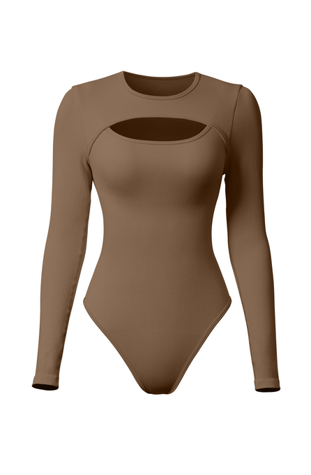 KNITTED LEOTARD ONE PIECE