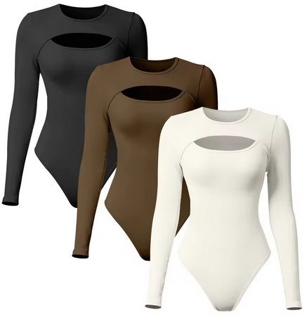 KNITTED LEOTARD ONE PIECE